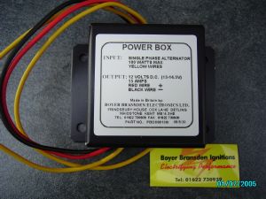 POWER BOX SINGLE PHASE 12 V
